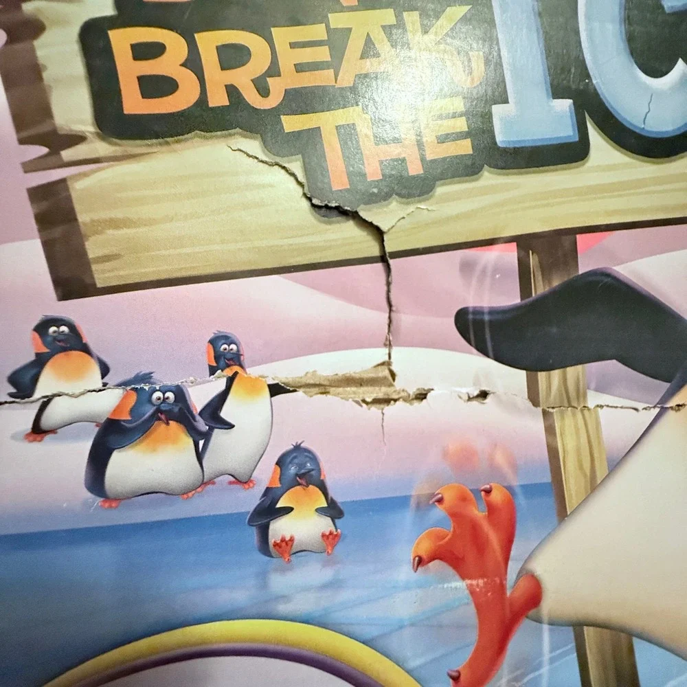 Hasbro Don't Break the Ice Game Kids OS Blue‎ Good Penguin Suspense Game